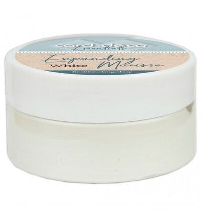 Card Deco Essentials Expanding Mousse – White