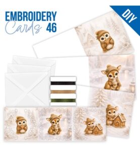 Stitch and Do Cards 46 – Christmas Woodland Goods