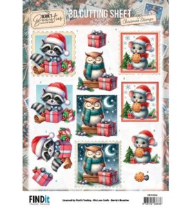 Berrie’s Beauties 3D-knipvel 10 stuks – Woodland Friends