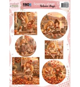Mabel & Moss Scenery Sheet – Autumn Days