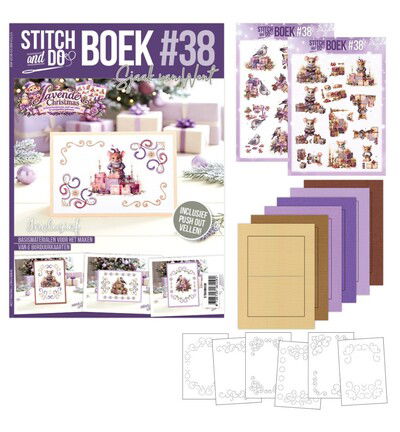 Stitch & Do Boek A6 – 38 Christmas in Lavender