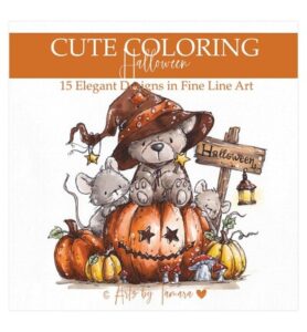 Arts by Tamara Cute Coloring, Halloween