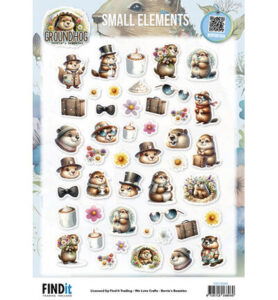 Berrie’s Beauties Knipvel 10 stuks – Groundhog – Small Elements