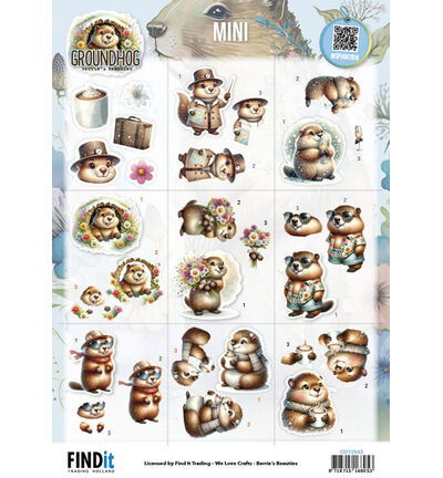 Berrie’s Beauties Knipvel 10 stuks – Groundhog – Mini