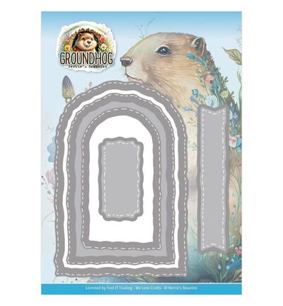 Berrie’s Beauties Snijmallen – Groundhog – Groundhog Arches