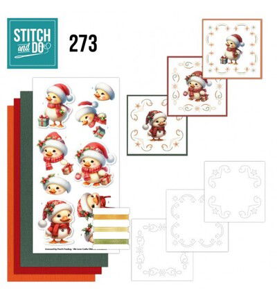 Stitch and Do 273 – Furry Christmas Friends