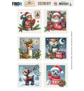 Berrie’s Beauties – Scenery – Christmas Stamps 2