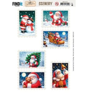 Berrie’s Beauties – Scenery – Christmas Stamps 4