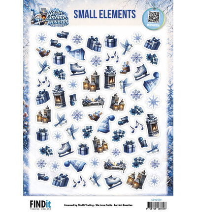 Cutting Sheet – Berries Beauties – Winter Gnome Wonders – Small Elements