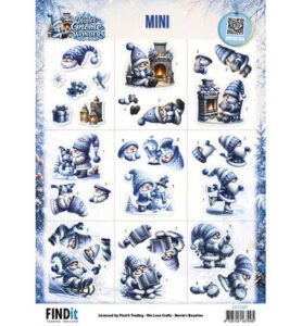 Cutting Sheet – Berries Beauties – Winter Gnome Wonders – Mini