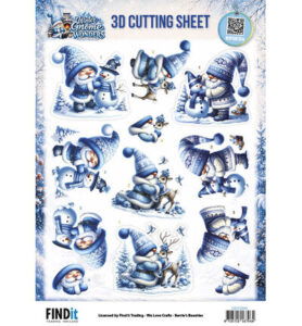 3D Cutting Sheet – Berries Beauties – Winter Gnome Wonders – Frosty Friends