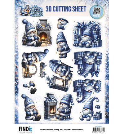 3D Cutting Sheet – Berries Beauties – Winter Gnome Wonders – Winter Comforts
