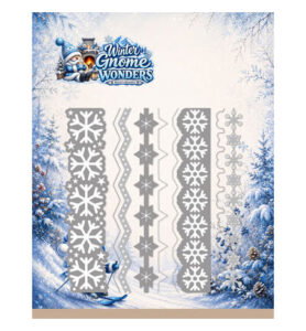 Dies – Berries Beauties – Winter Gnome Wonders – Snowflake Border
