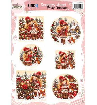 Mabel and Moss – Scenery Sheet – Merry Memories