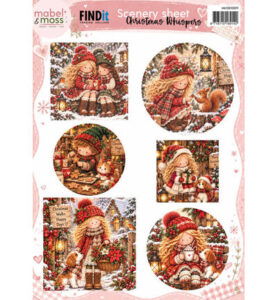 Mabel and Moss – Scenery Sheet – Christmas Whispers