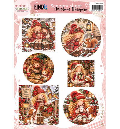 Mabel and Moss – Scenery Sheet – Christmas Whispers