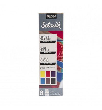 Pebeo Setasilk initiation set 6x20ml