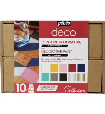 Pebeo Deco collection set 10x45ml