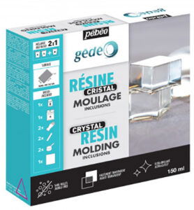 Gédéo kit crystal resin 150 ml
