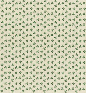 Felt Bow 30x40cm x1mm, Offwhite/green
