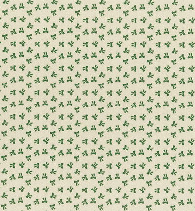 Felt Bow 30x40cm x1mm, Offwhite/green