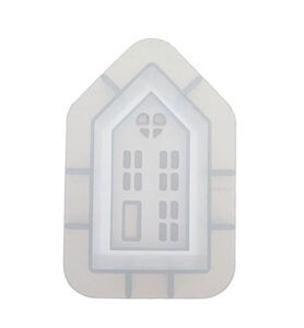 Silicone mold, House 12,5x7x6cm