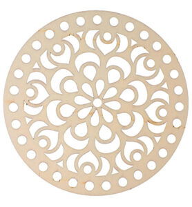 Mandala crochet base ø 15cm