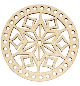 Mandala crochet base ø 15cm