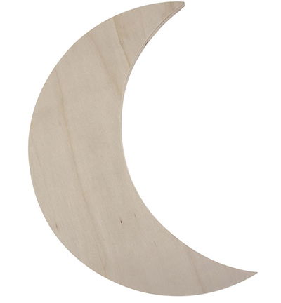 Wooden shapes ø 27,5cm, Moon