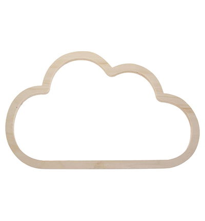 Wooden shapes 30x19cm, Cloud