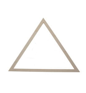 Wooden shapes 30x30x32cm, Triangle