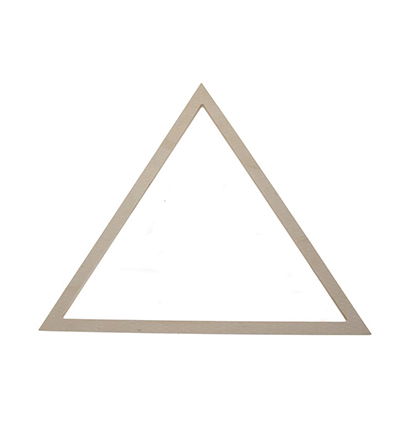 Wooden shapes 30x30x32cm, Triangle