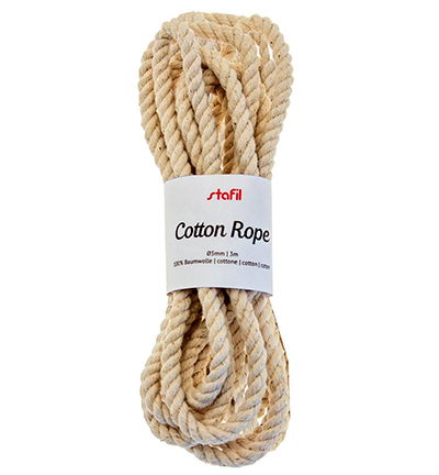 Cotton Rope ø 5mm / 3mtr, Natural