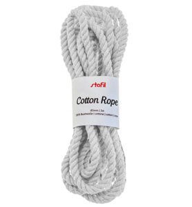Cotton Rope ø 5mm / 3mtr, White