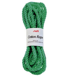 Cotton Rope ø 5mm / 3mtr, Green