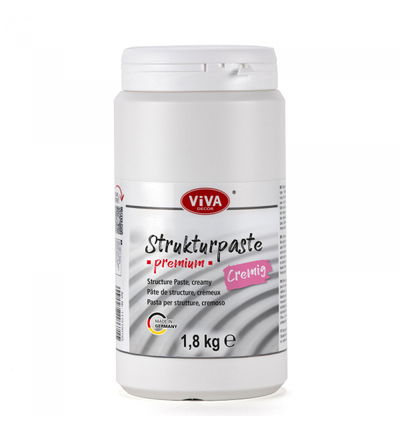 Premium Strukturpaste 1,8 kg, Cremig