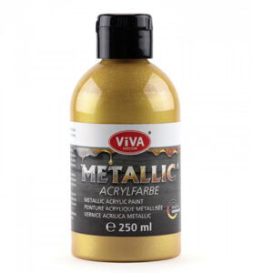 Viva Metallic Acrylfarbe 250 ml, Champagner