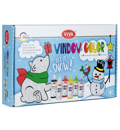 Viva KIDS Window Color Set Let it snow