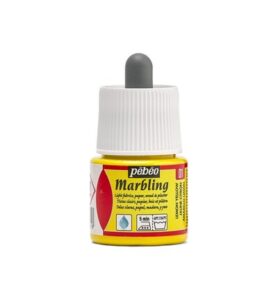 Pebeo Marbling 45ml, Lemon Yellow