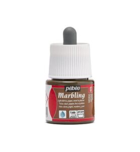 Pebeo Marbling 45ml, Sienna