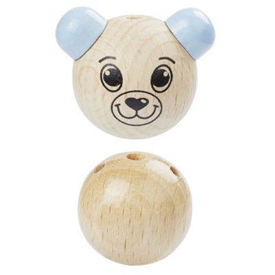 Houten figuur speenkoord