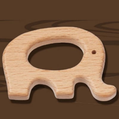 Houten figuur olifant